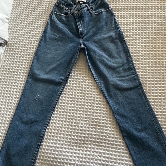 Abercrombie and Fitch cross waist 90’s straight jeans - Picture 2 of 5